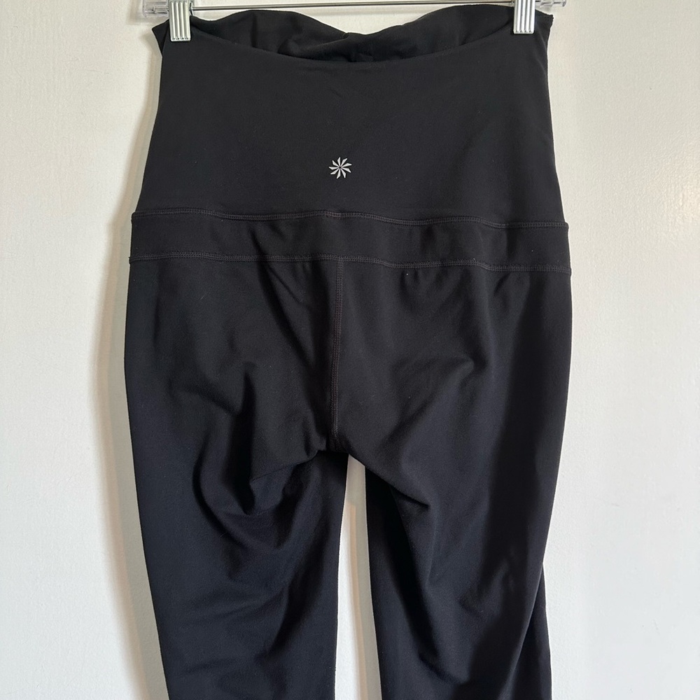 Athleta Black Maternity Bootcut Athletic Loungewear Comfy Pants size Small EUC - Picture 5 of 8